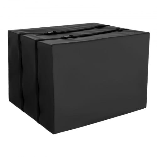VEVOR Klimaanlagenabdeckung, 530 x 400 x 380 mm, Abdeckung für Außengeräte, doppellagig, wasserdichtes Polyestergewebe, verstellbarer Schultergurt, Universalgröße für den Außenbereich