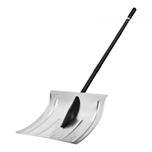 VEVOR Schneeschaufel, 400 mm breite Schneeräumer aus Aluminiumlegierung, Schneeschieber, Schneeschippe, Schneeschüppet, abnehmbares & leichtes Schneeräumwerkzeug für Garten, Auto, Camping