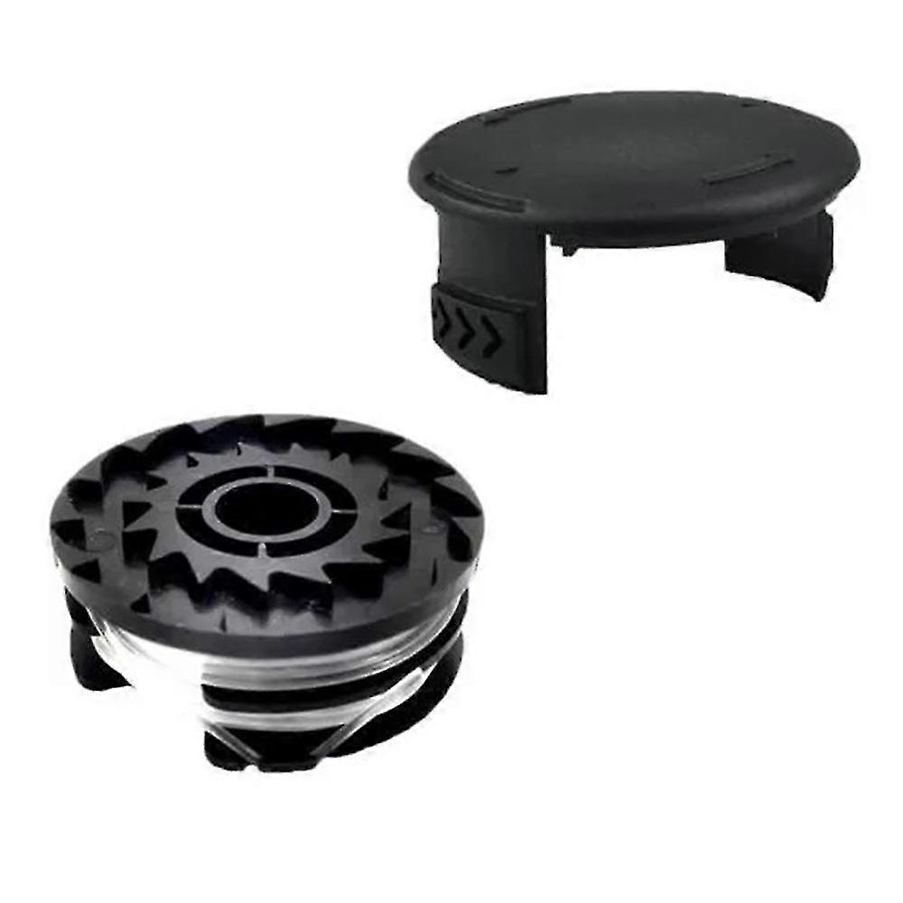 Parkside Trimmer Ersatzspulen-set Tlp-01 & Kappe – 6 Langlebige Spulen, Kompatibel Mit Prta 20-li/prt 550