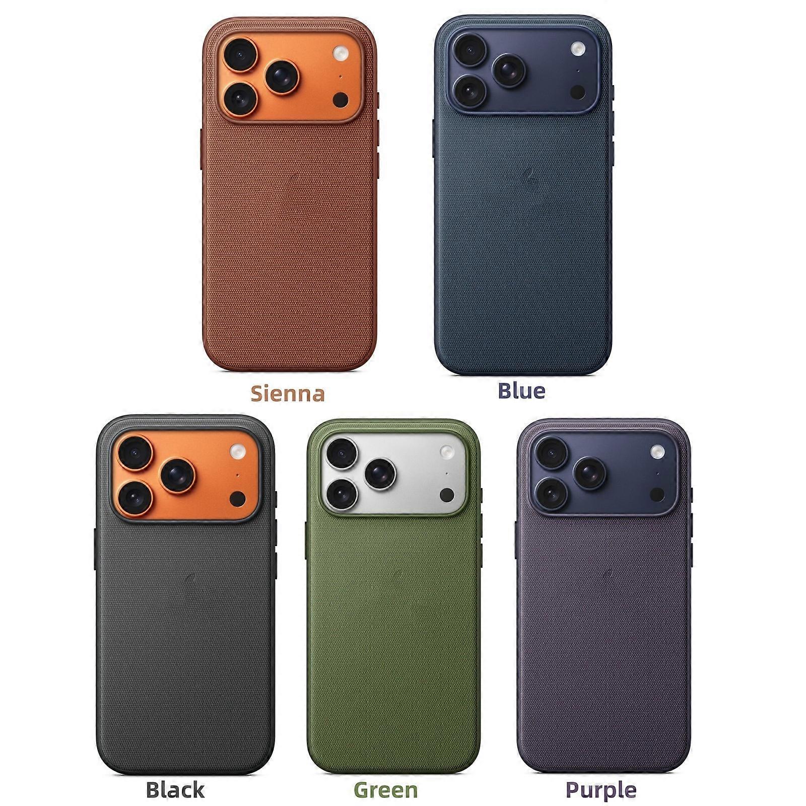 Techwoven Hülle Mit Magsafe-schutzhülle Für Iphone 17 Pro Max, Farbe: Sienna & Logo