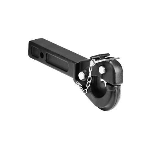 VEVOR Anhängerkupplung, 9070 kg Anhängelast, Bolzenkupplungsempfänger für 50,8 mm Anhängehaken, passend für 63,5-76,2 mm Lünettenring, schwarze Pulverbeschichtung, für verschiedene Anhänger