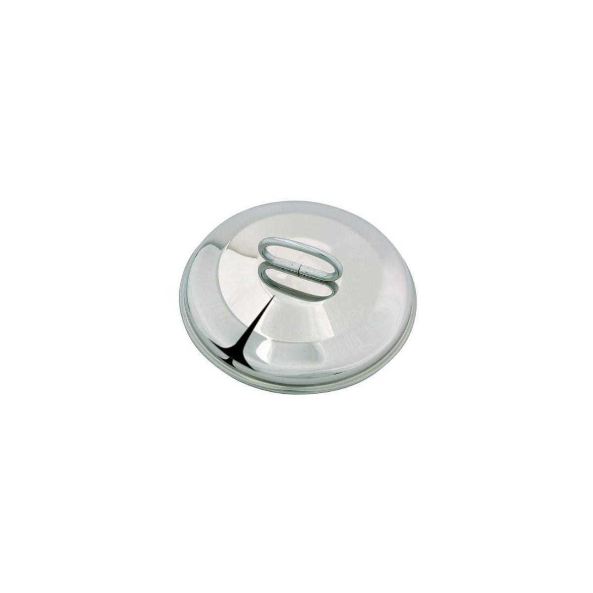 Metalsomma Gewölbter Deckel Dune 24 Cm Edelstahl Aisi 304