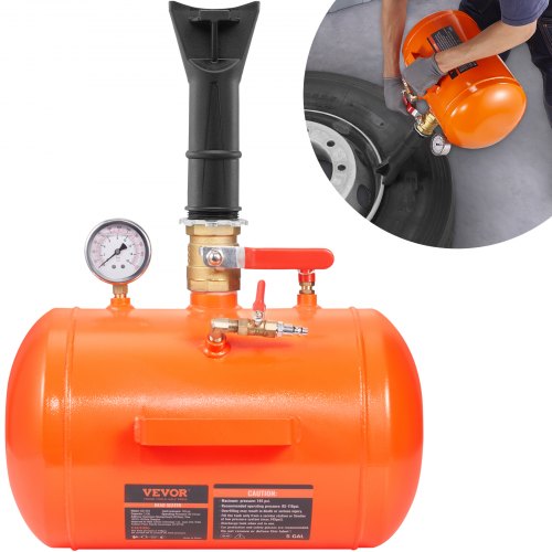 VEVOR Air Tire Bead Seater 19 L Blaster Tool Seat Inflator für LKW 10 bar