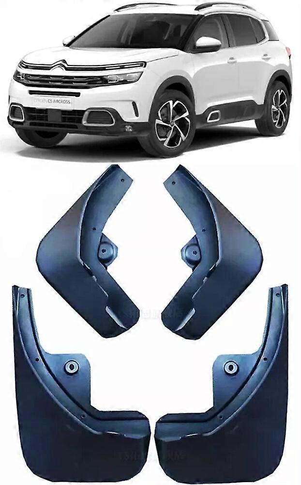 4x Geformte Spritzschutzlappen, Kompatibel Mit Citroen C5 Aircross (2017-2024)