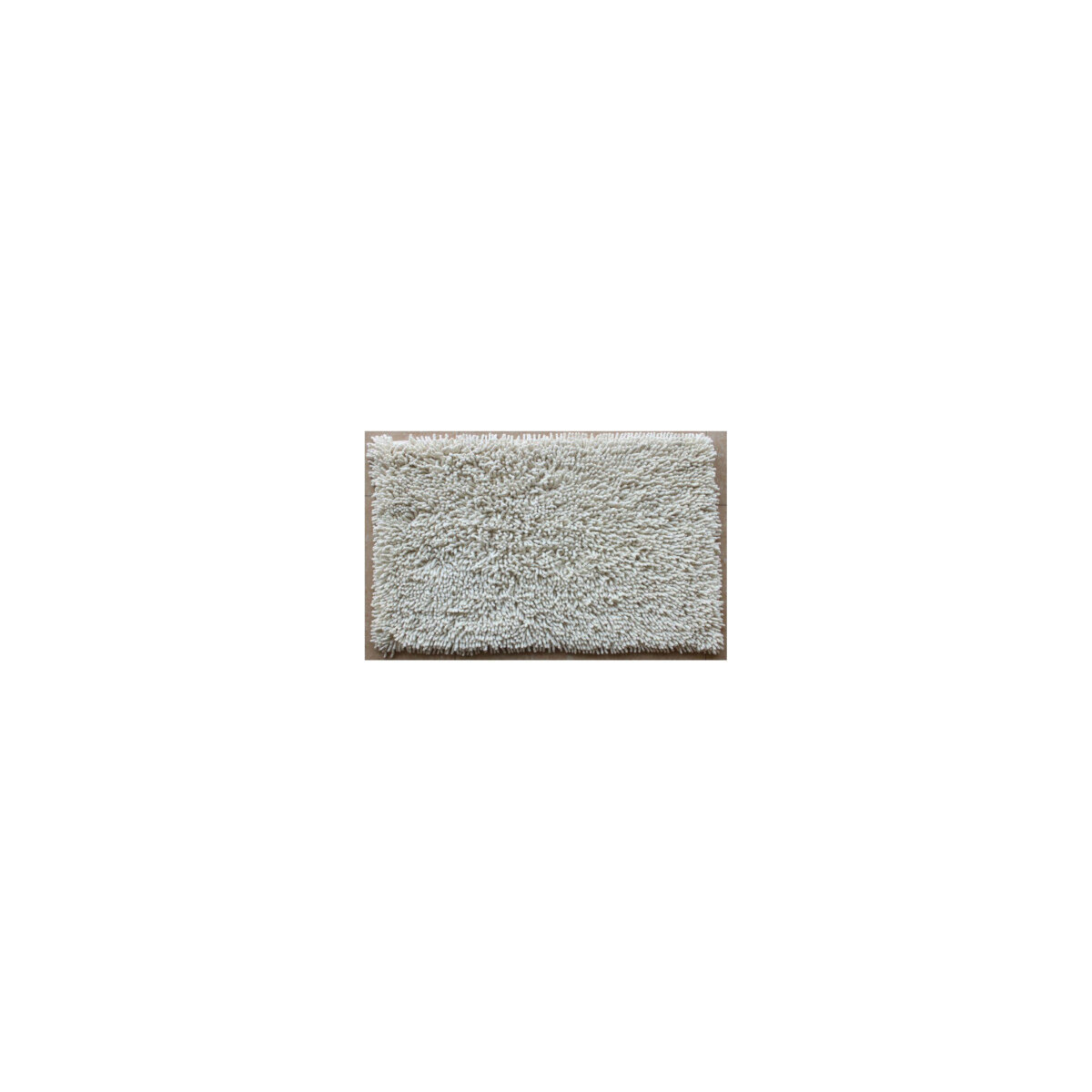 Manifattura Ferro Badeteppich Quarzo Weiß 17829 Creme 80x50 Cm