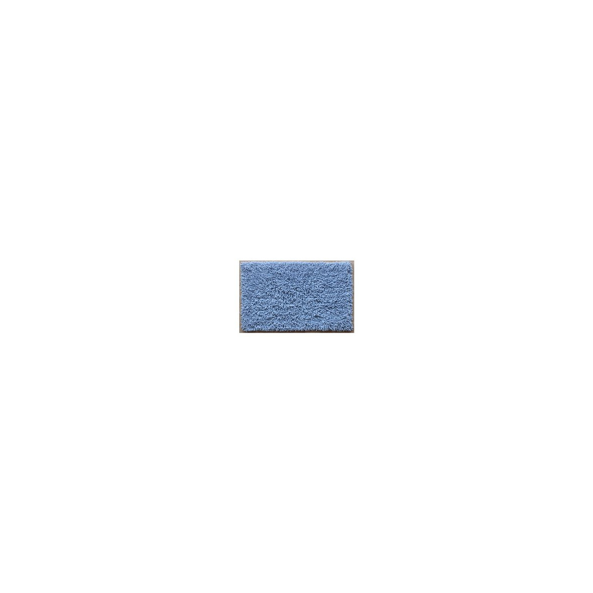 Manifattura Ferro Badezimmerteppich Riccio Himmelblau