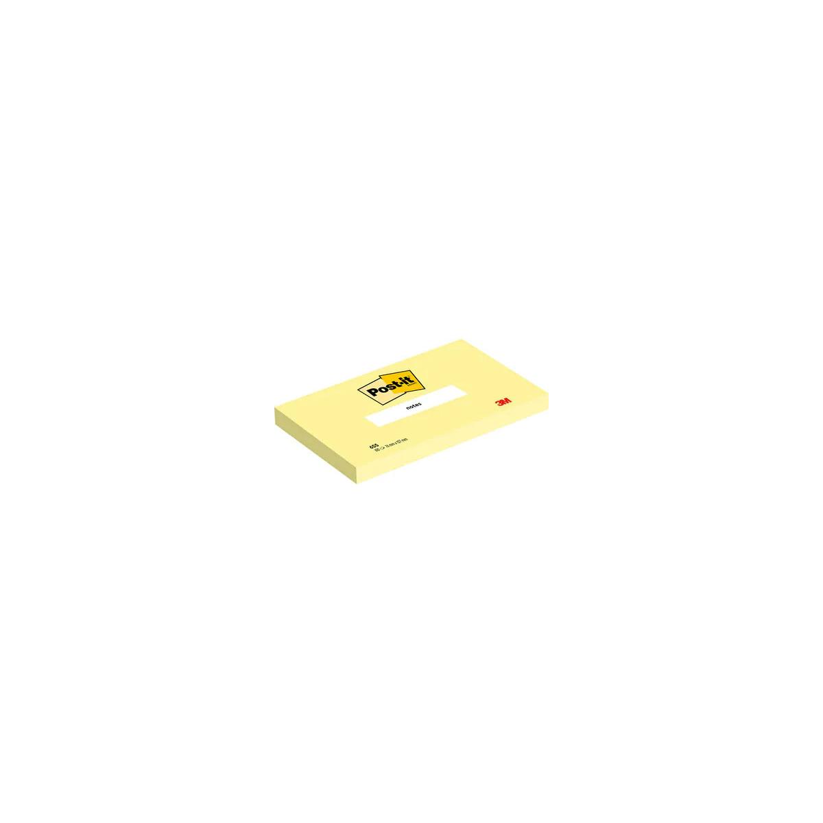 Post-it 655-cy Klebezettel Rechteck Gelb 100 Blätter Selbstklebend