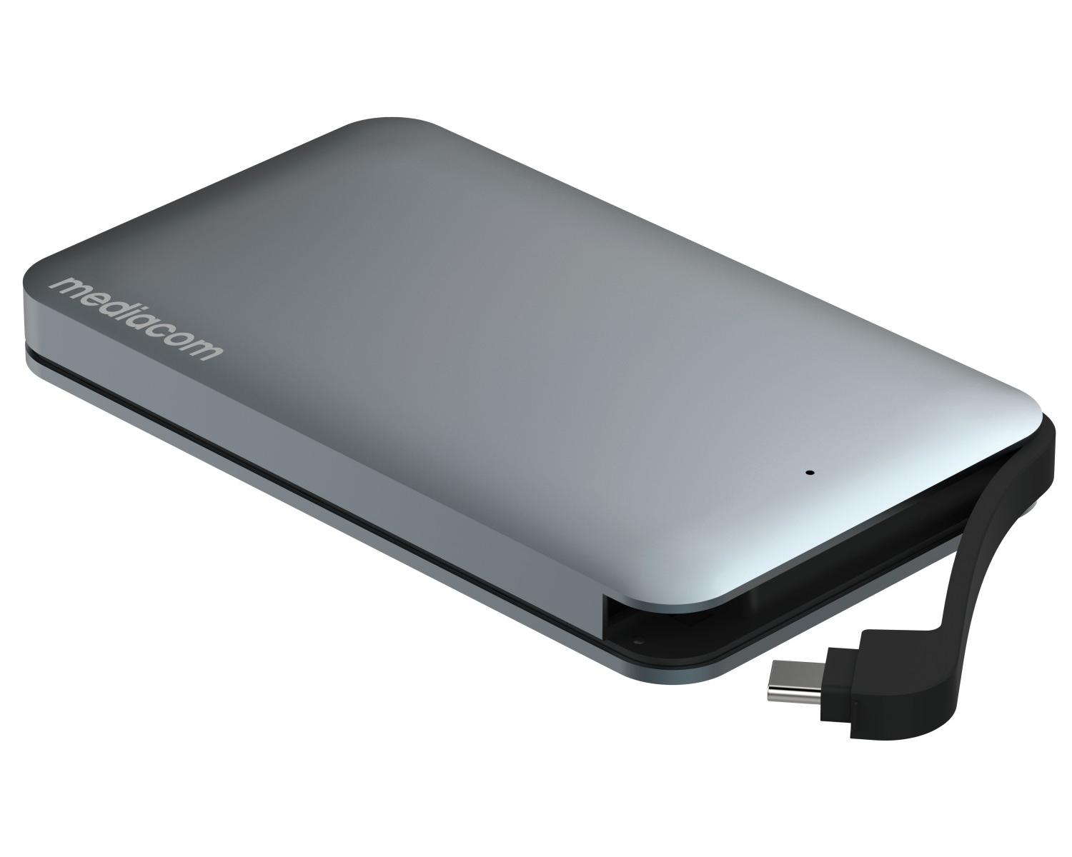 Mediacom Md-s404 Speicherlaufwerksgehäuse Hdd-gehäuse Aluminium 2.5 Zoll