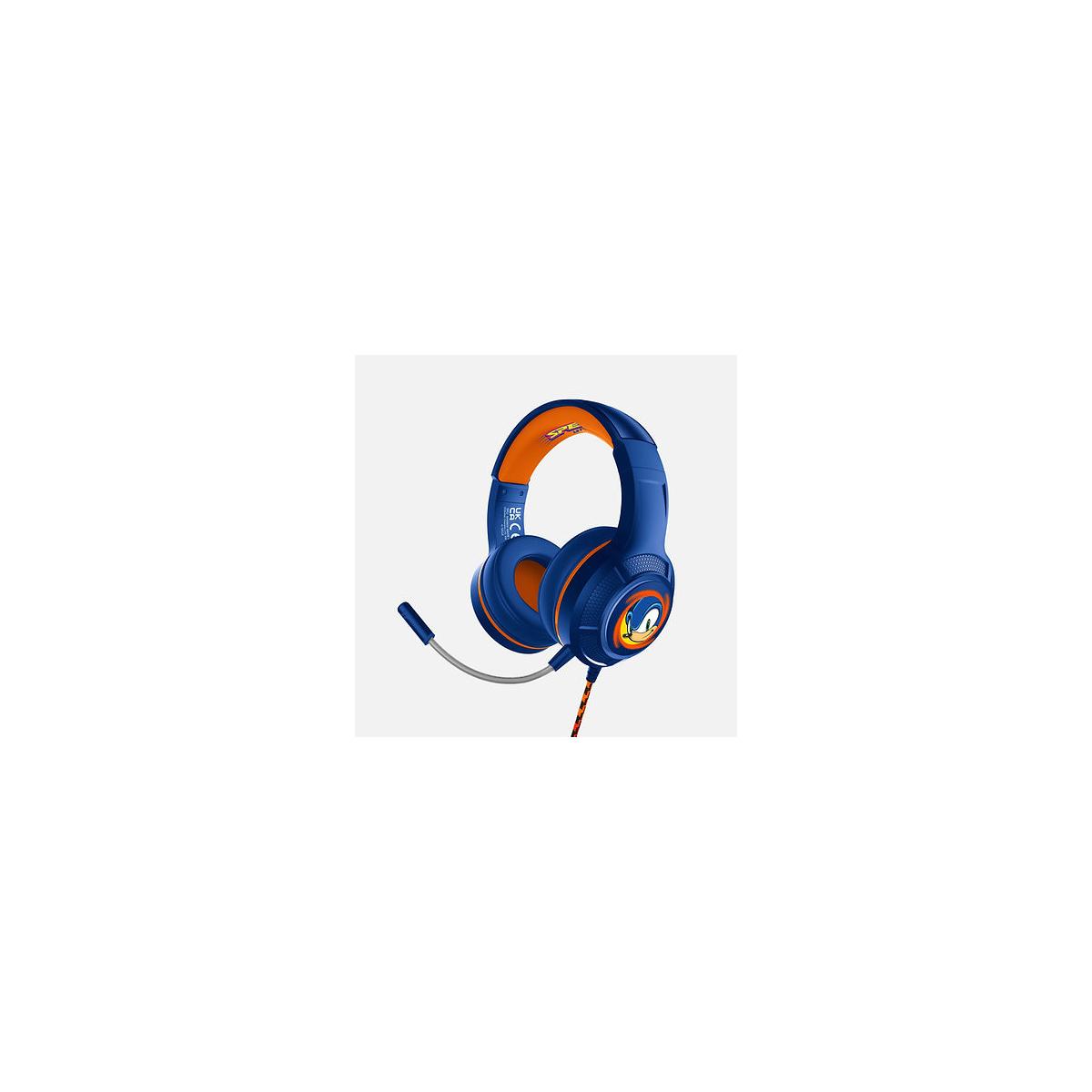 Otl Technologies Sonic Boom Sh0903 Kopfhörer & Headset Kabelgebunden Kopfband Gaming Blau, Mehrfarbig