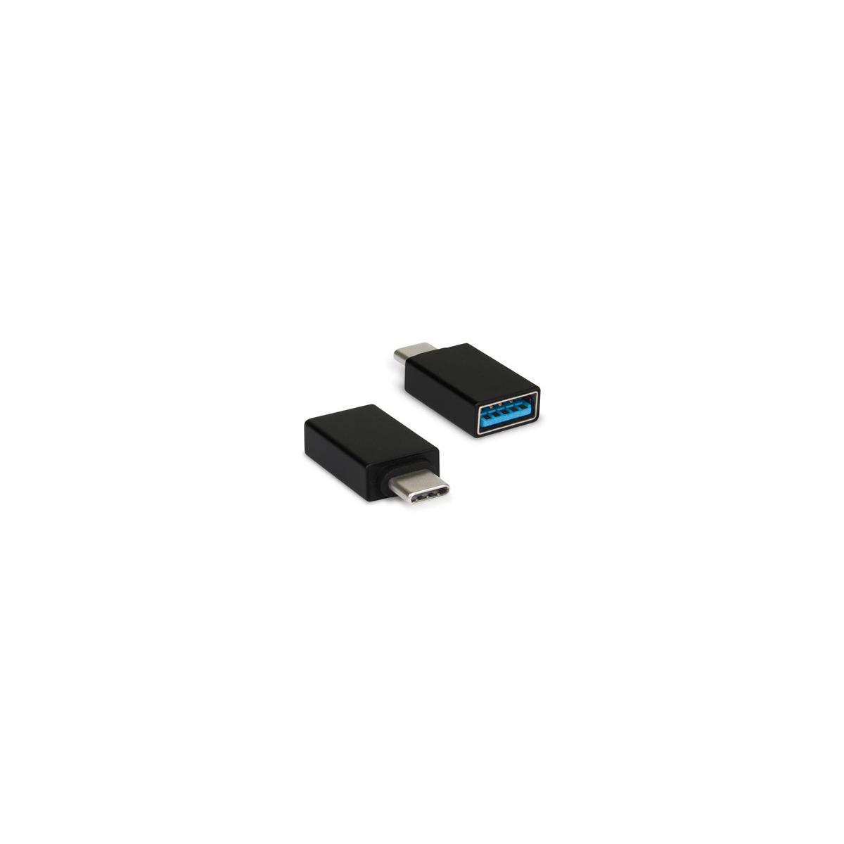 Hamlet Xadtc-u2a-mf Kabeladapter Usb Type-c Usb Typ-a Schwarz