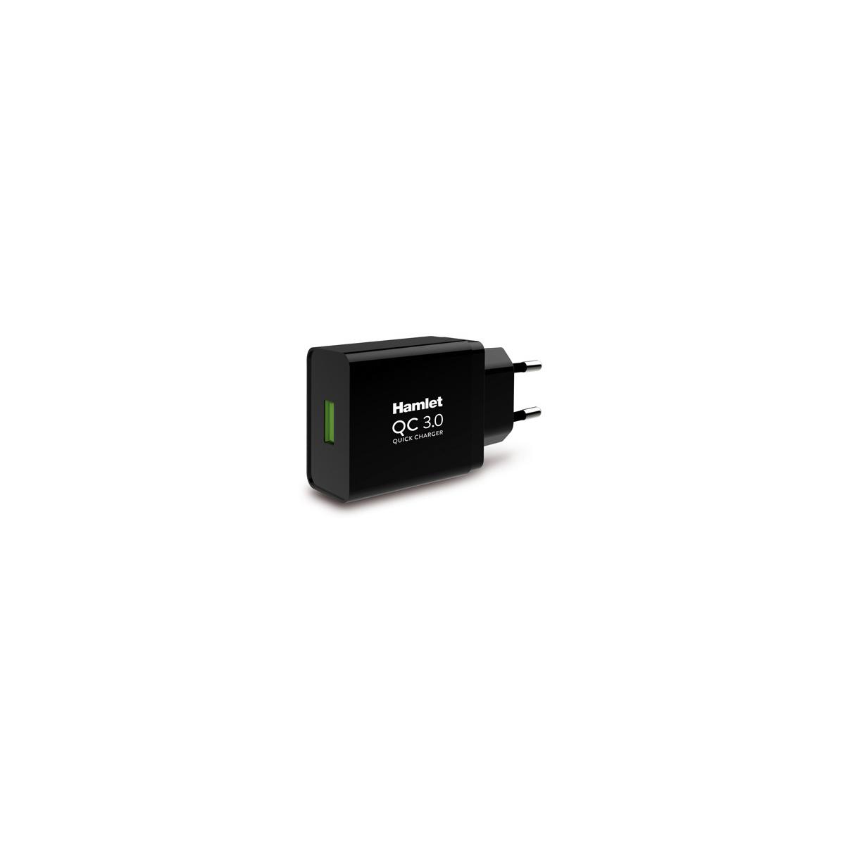 Hamlet Xpwcu118qc Ladegerät Für Mobilgeräte Universal Schwarz Ac Schnellladung Drinnen