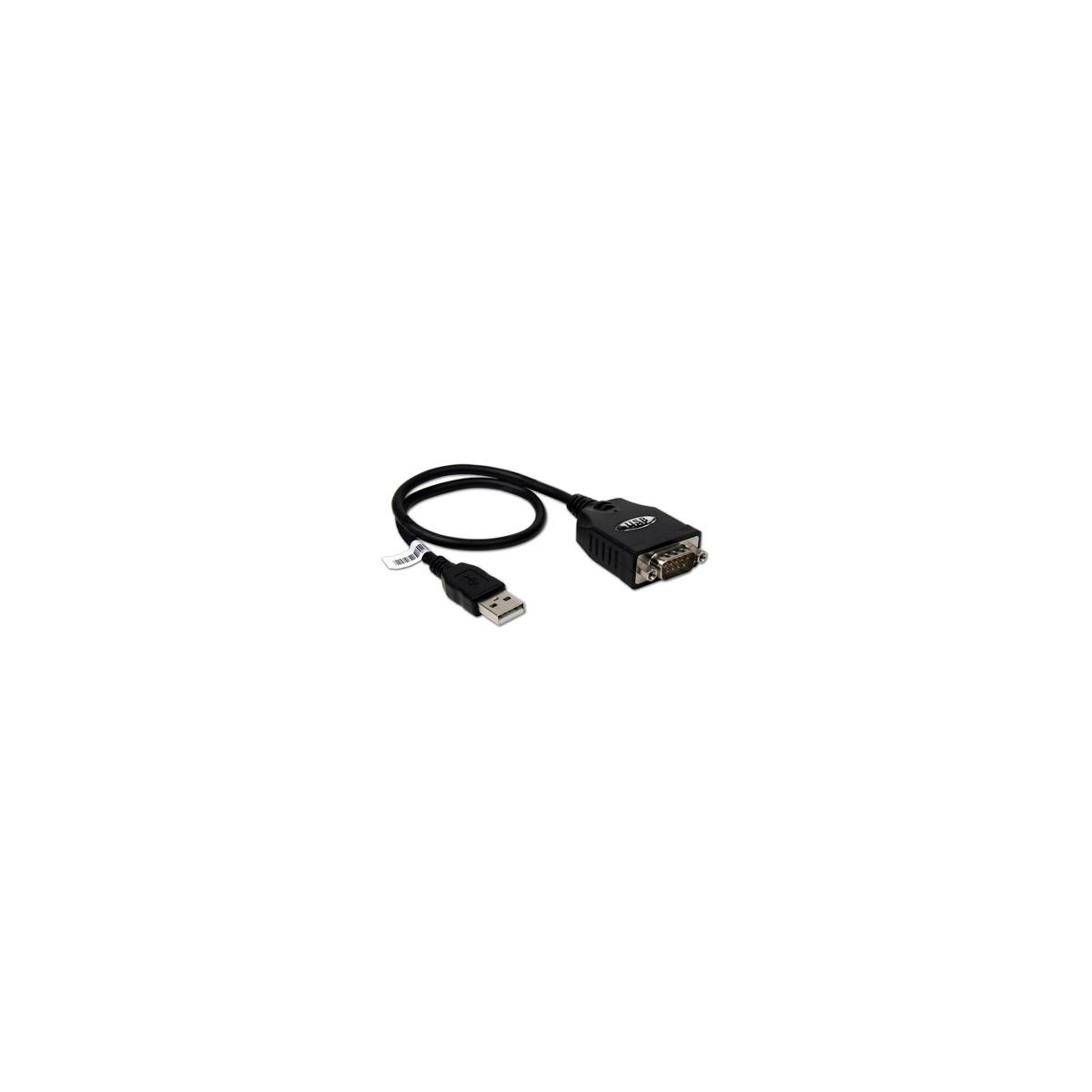 Hamlet Xurs232 Usb To Serial Port Adapter Serien-kabel Schwarz 0,65 M Usb Typ-a Db-9