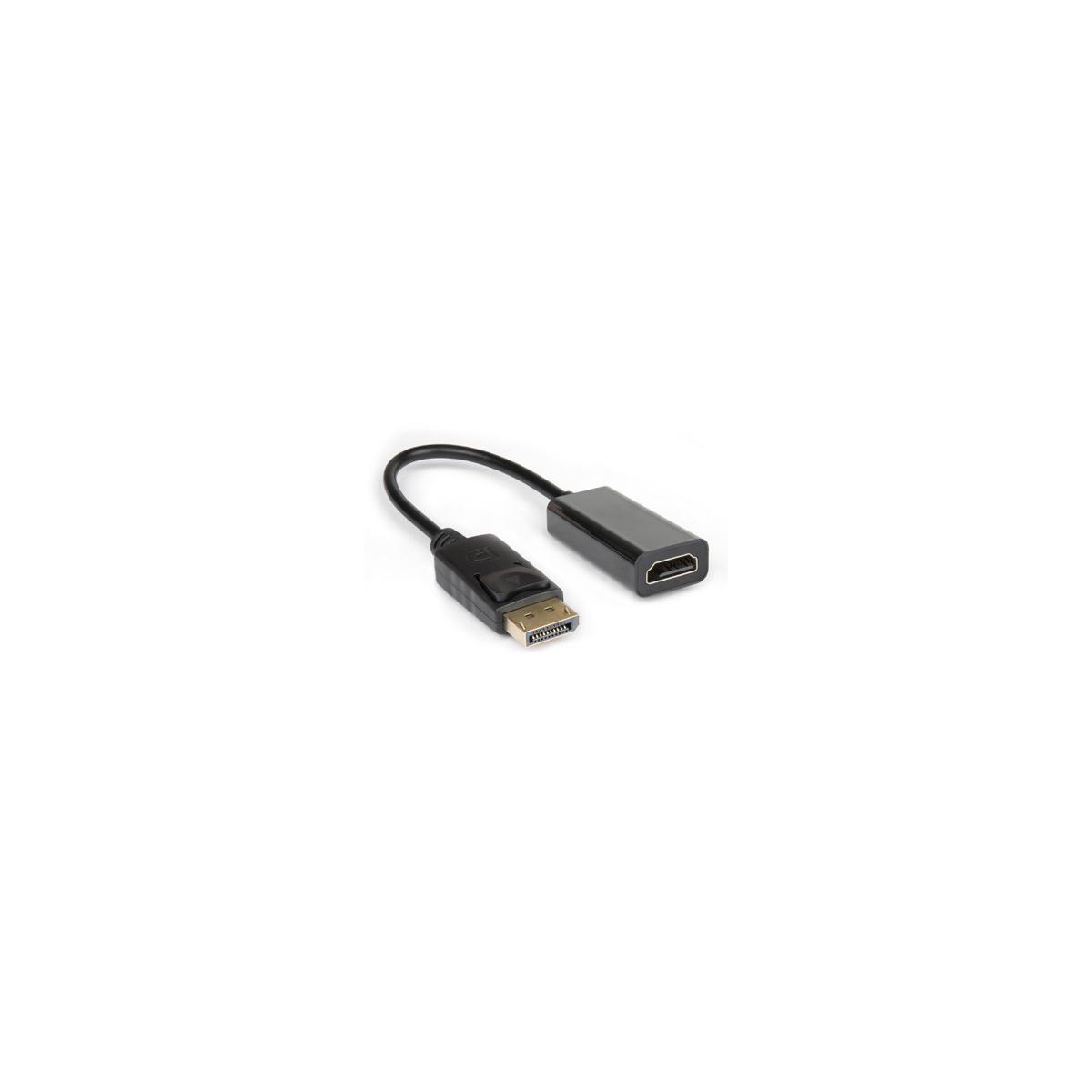 Hamlet Xvadp-hdm Videokabel-adapter Displayport Hdmi Typ A (standard) Schwarz