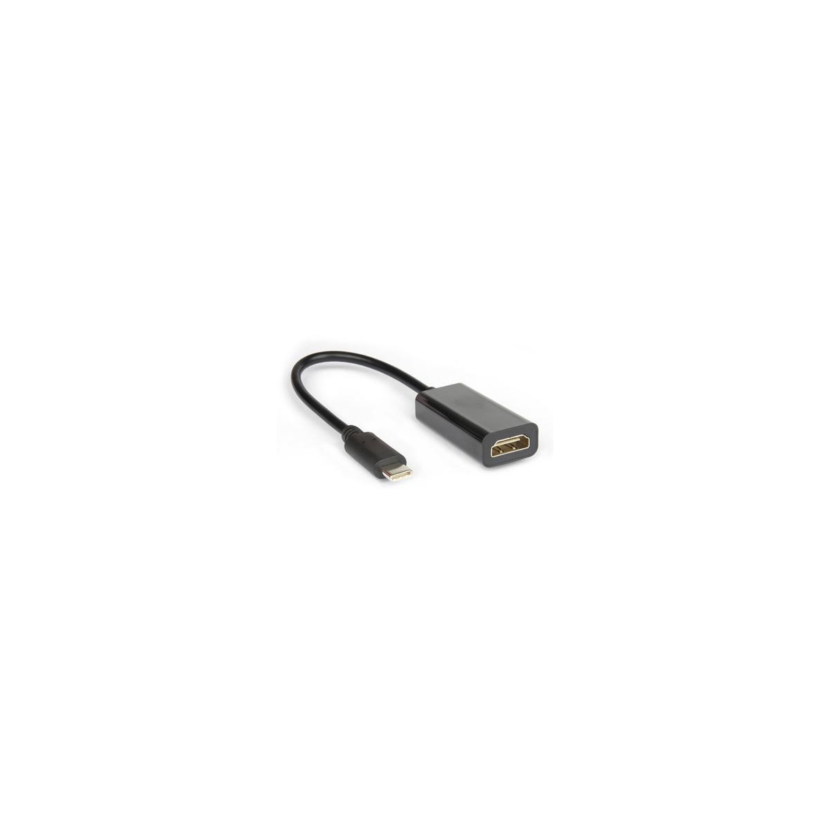 Hamlet Xvauc-hdm4k Videokabel-adapter Usb Typ-c Hdmi Typ A (standard) Schwarz