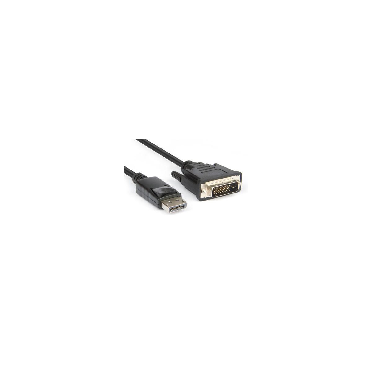 Hamlet Xvcdp-dv18 Videokabel-adapter 1,8 M Displayport Dvi Schwarz