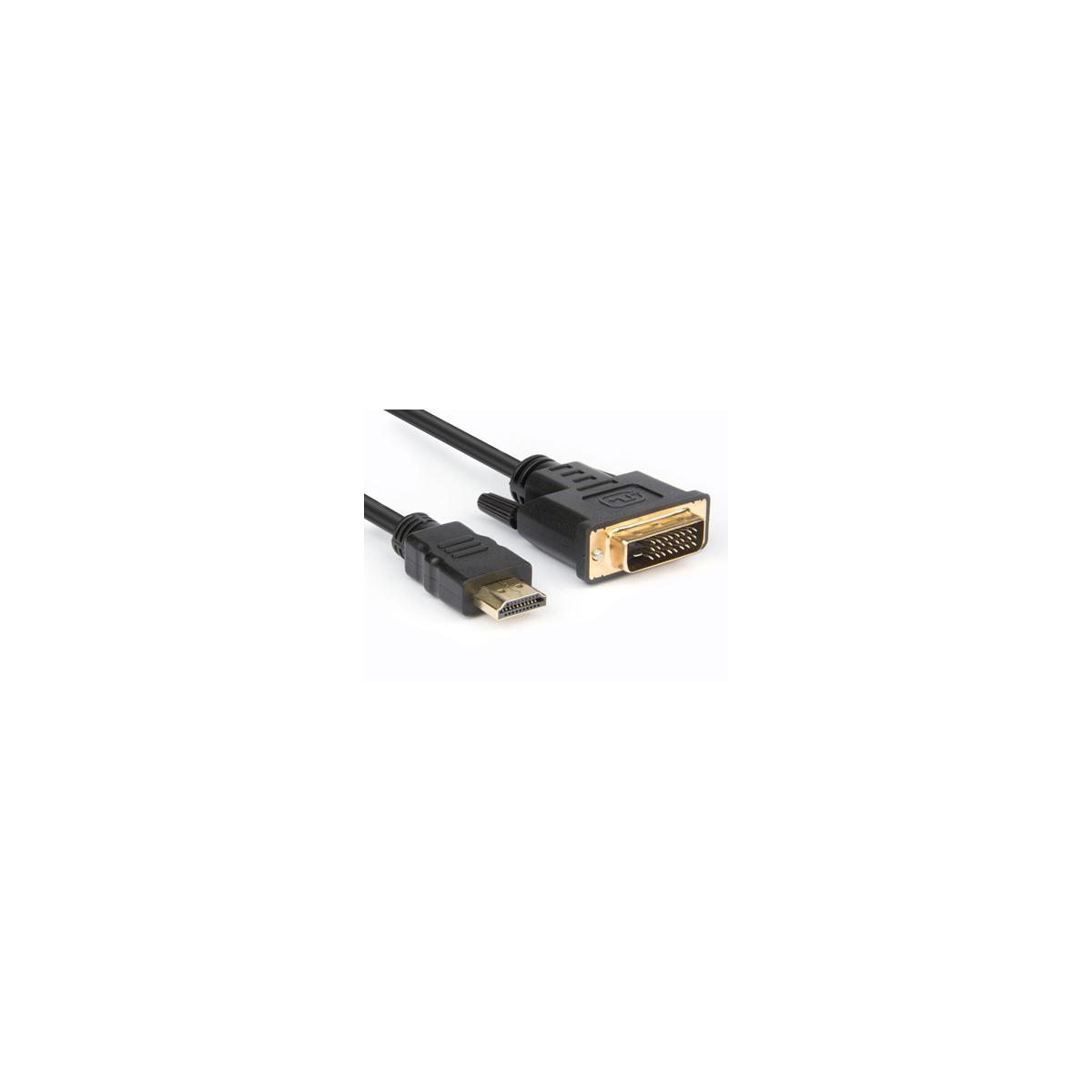 Hamlet Xvchdm-dv18 Videokabel-adapter 1,8 M Hdmi Typ A (standard) Dvi-d Schwarz