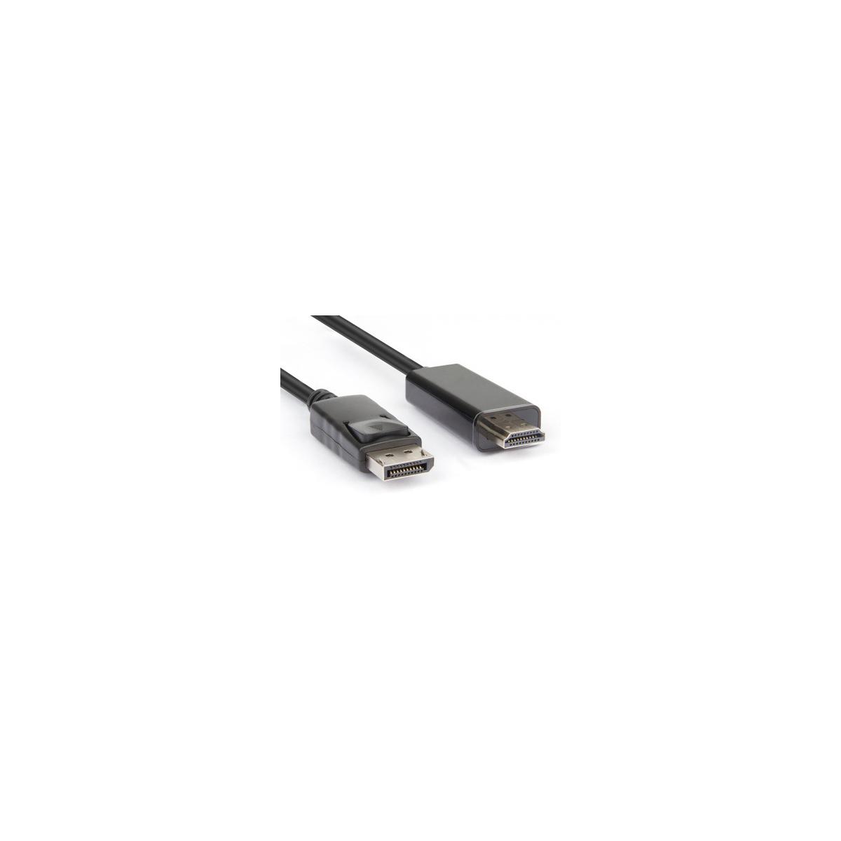 Hamlet Xvcdp-hdm18 Videokabel-adapter 1,8 M Displayport Hdmi Typ A (standard) Schwarz