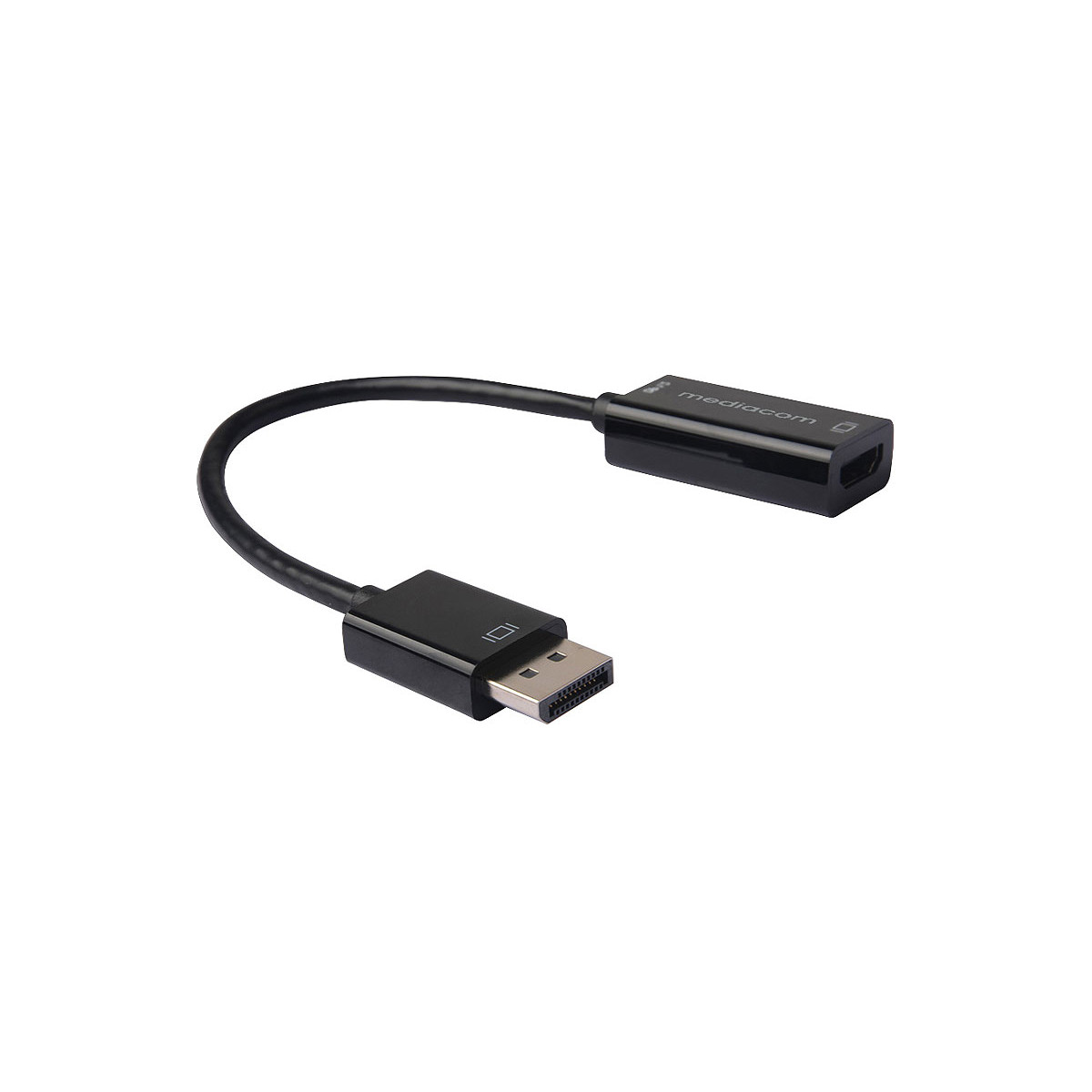 Mediacom Md-m301 Videokabel-adapter Displayport Hdmi Typ A (standard) Schwarz