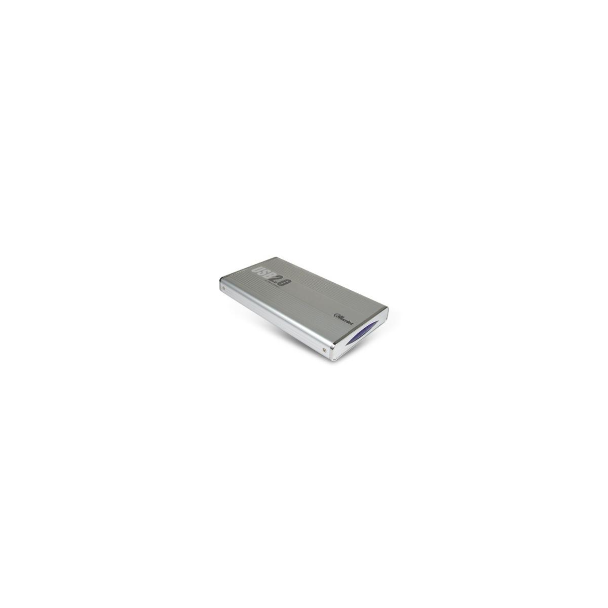 Hamlet Hxd2ccuu Usb 2.0 Station 2.5” External Hard Disk Enclosure Silber 2.5