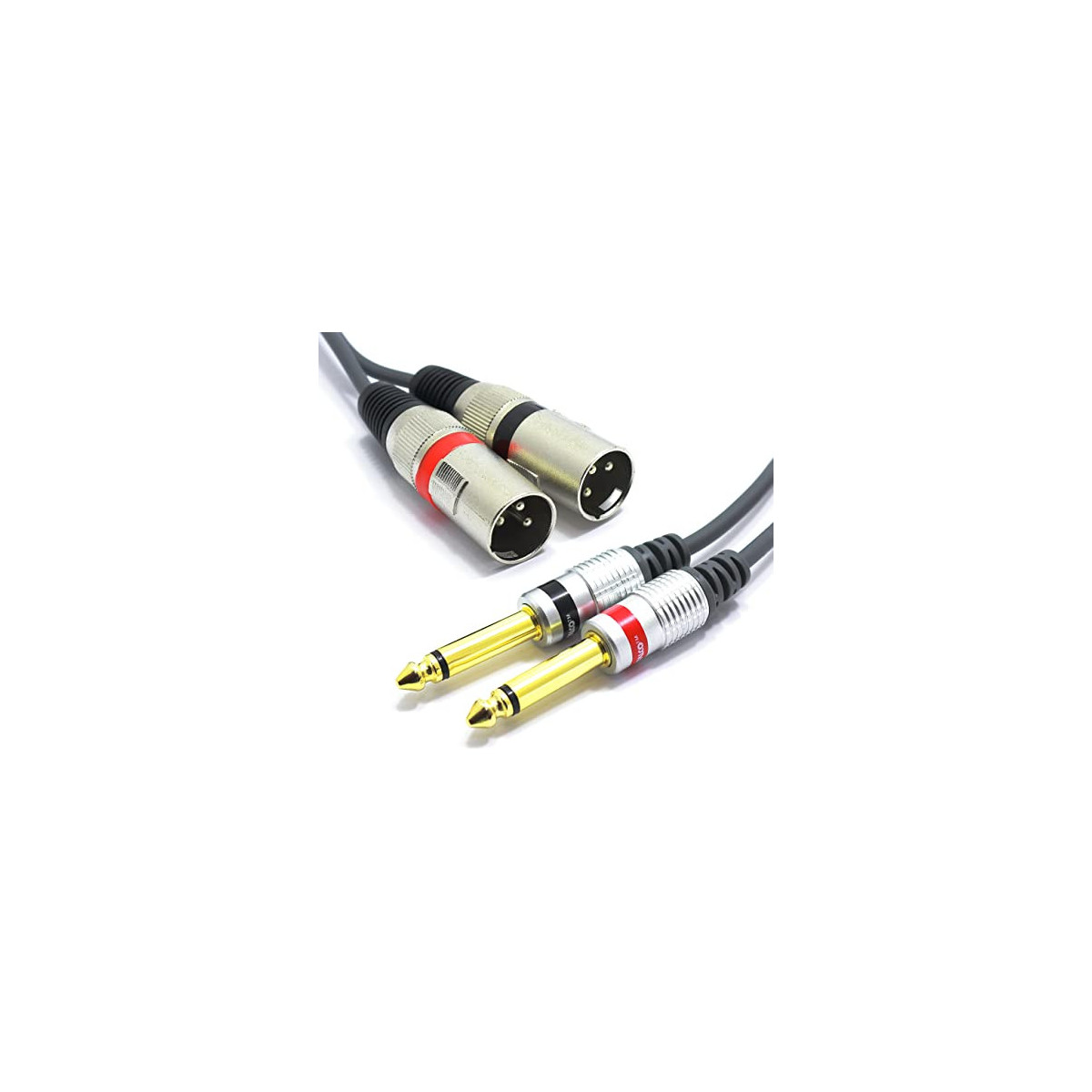 Ridem Xlr-buchse / 6,3mm Klinkenstecker Mono Adapter Rdm Cn6 - 2 Stück