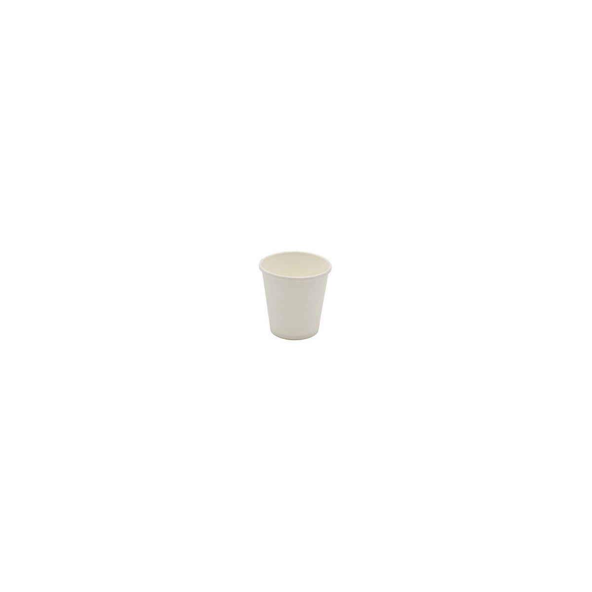 Ilip Fibraware Weiße Pappe-becher 80ml Ø62mm - Packung Mit 50 Stk