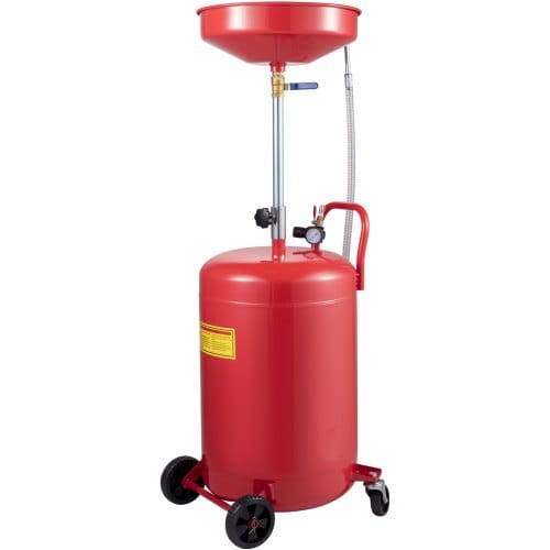 VEVOR Altöl-Ablasstank, tragbarer Ölablass, 75,7 L, luftbetrieben, mit Luftventil