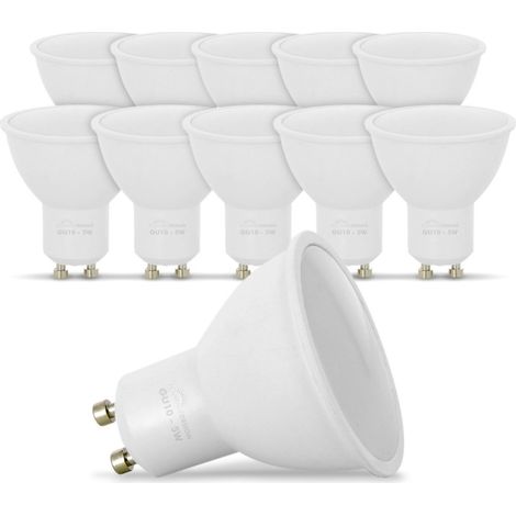 Glühbirnen Gu10 Led Zu Grand Winkel, 4,5 Watts, 2700 K, Certifiées Ce Und Rohs, Für Spots Encastrés – Economy-lösung