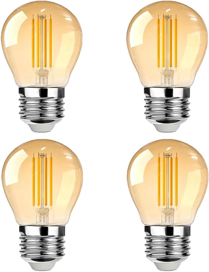 Glühbirnen Rondes E27 4 Watts, 2300 K, Licht Chaleureuse, Idéales Für Lampes Chevet Und Veilleuses – Economy-lösung