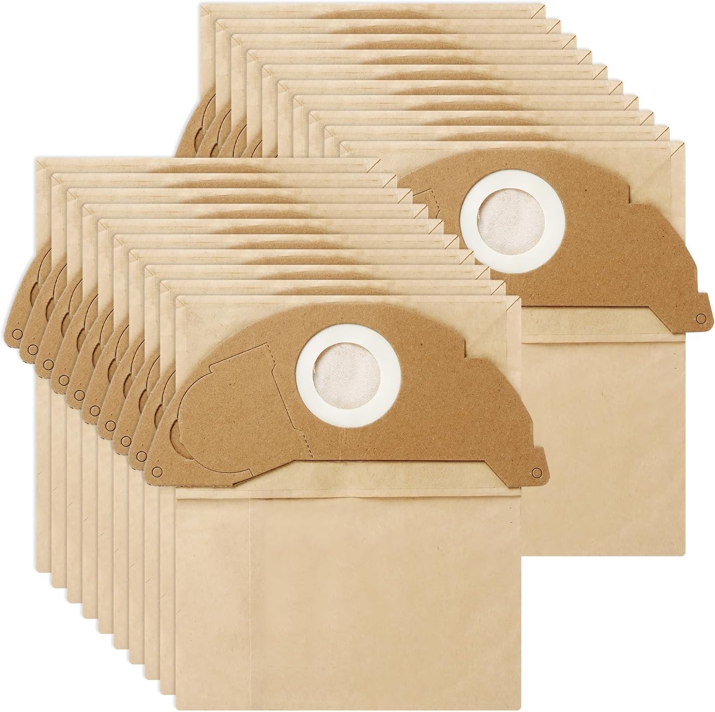 20 X Vacuum Cleaner Bags For Wd2 Mv2 Wd 2.200 Wd2250 A2004 A2054 A2099, 6.904-322.0 Roboter Vacuum Cleaner, Karcher