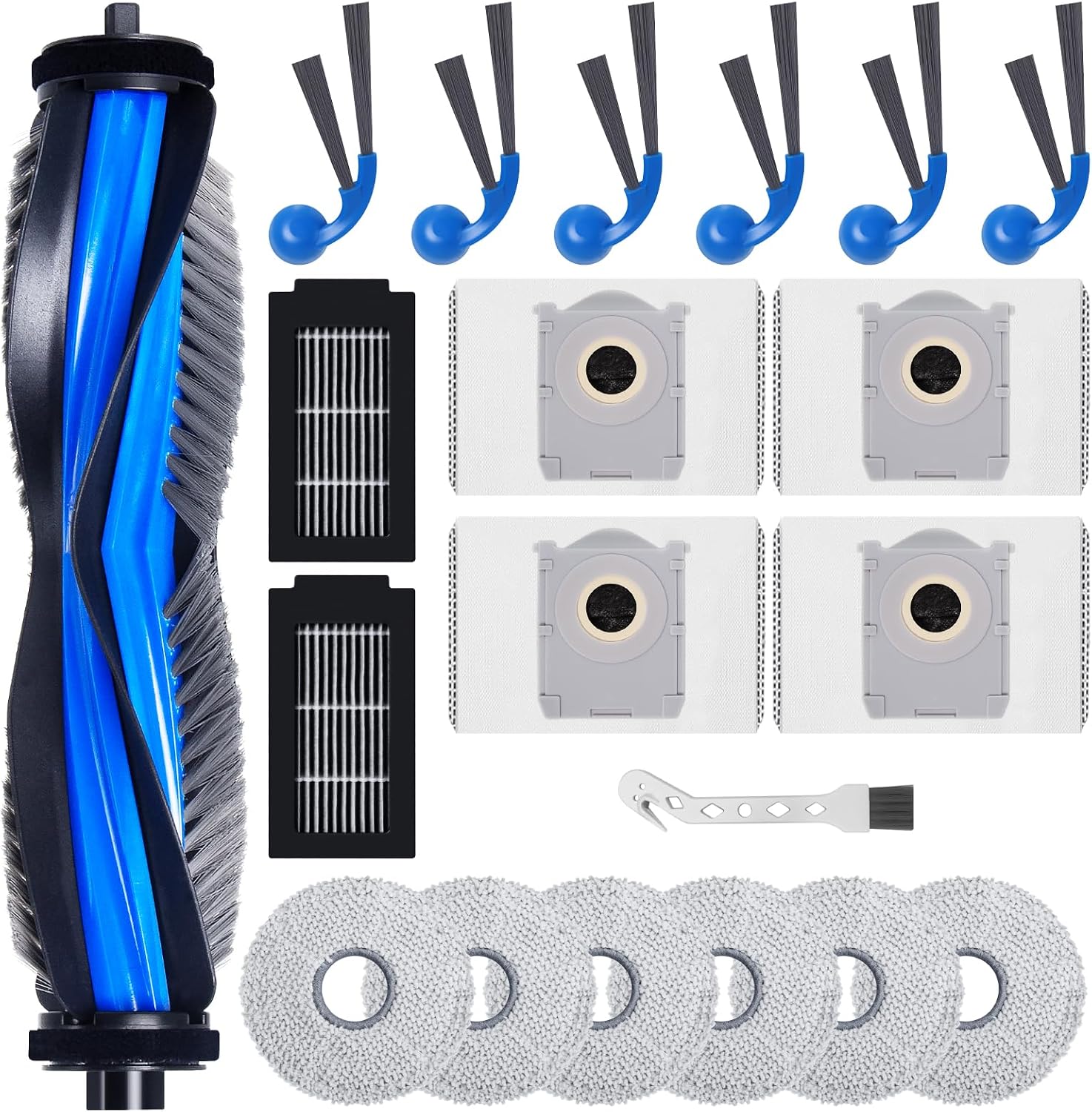 20 Set D'Zubehör Für Ecovacs Deebot T30c Omni / T30c Omni Gen2 / T50 Pro Omni Gen3 / T50 Omni Gen3 Roboter