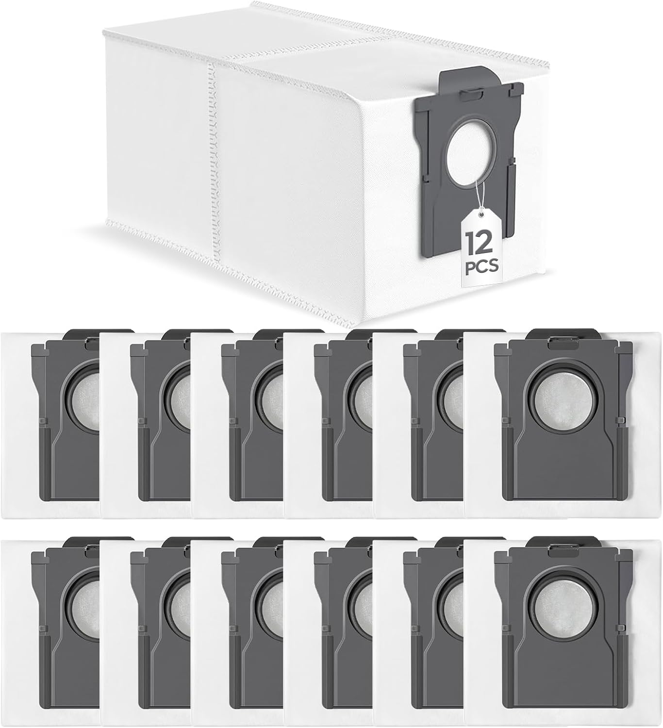 Mova S70 Packung 12 Staubsaugerbeutel Für Dreame L10s Ultra Gen 2 3, L10s Pro Ultra Heat, L20 L30 L40