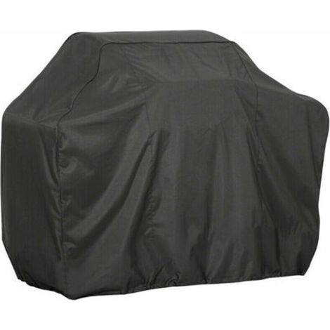 Schutzhülle Grill Und Plancha, Schutzhülle Gril Est Fabriquée Aus Stoff Oxford 210d, Plaqué Silber Schwarz,
