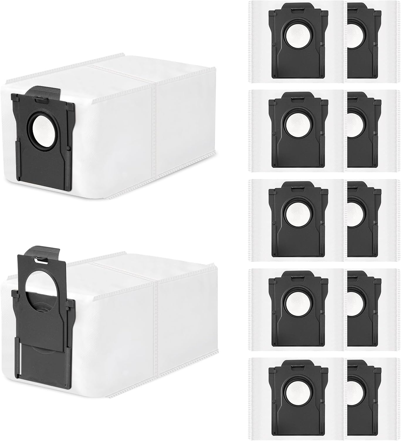 12 Vacuum Cleaner Bags For Dreame L10s Pro Ultra Heat/l10s Ultra Gen 2/l10s&l50 Pro Ultra/l40 Ultra&ultra Ae/x30 V650b