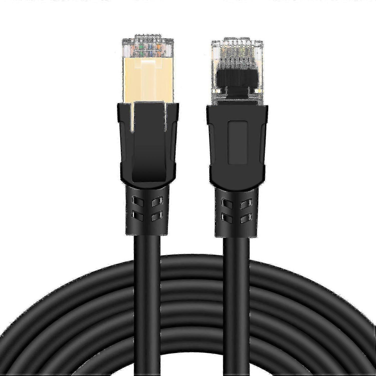 Cat 8 Ethernet-kabel, Hochgeschwindigkeit 40 Gbit/s, 2000 Mhz, Sftp, Internet, Netzwerk, Lan-kabel