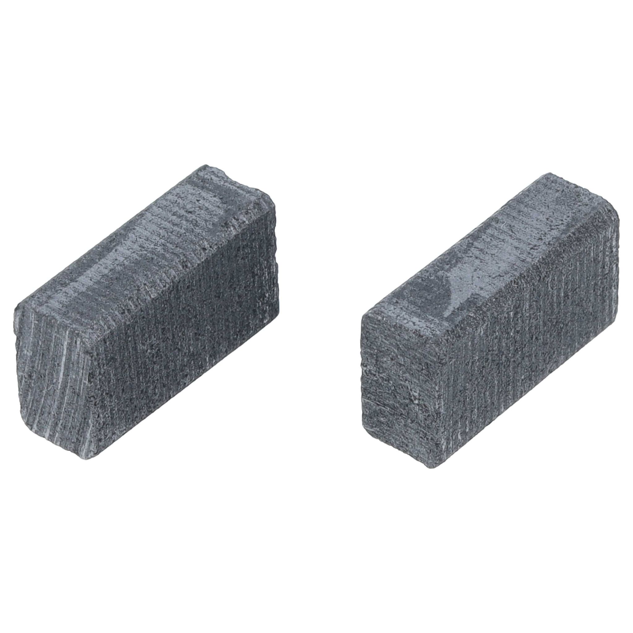 Vhbw 2x Kohlebürste 13,63 × 7,9 × 4,85 Mm Ersatz Für Bosch 2609000435 Für Schlagbohrer, Bohrmaschine