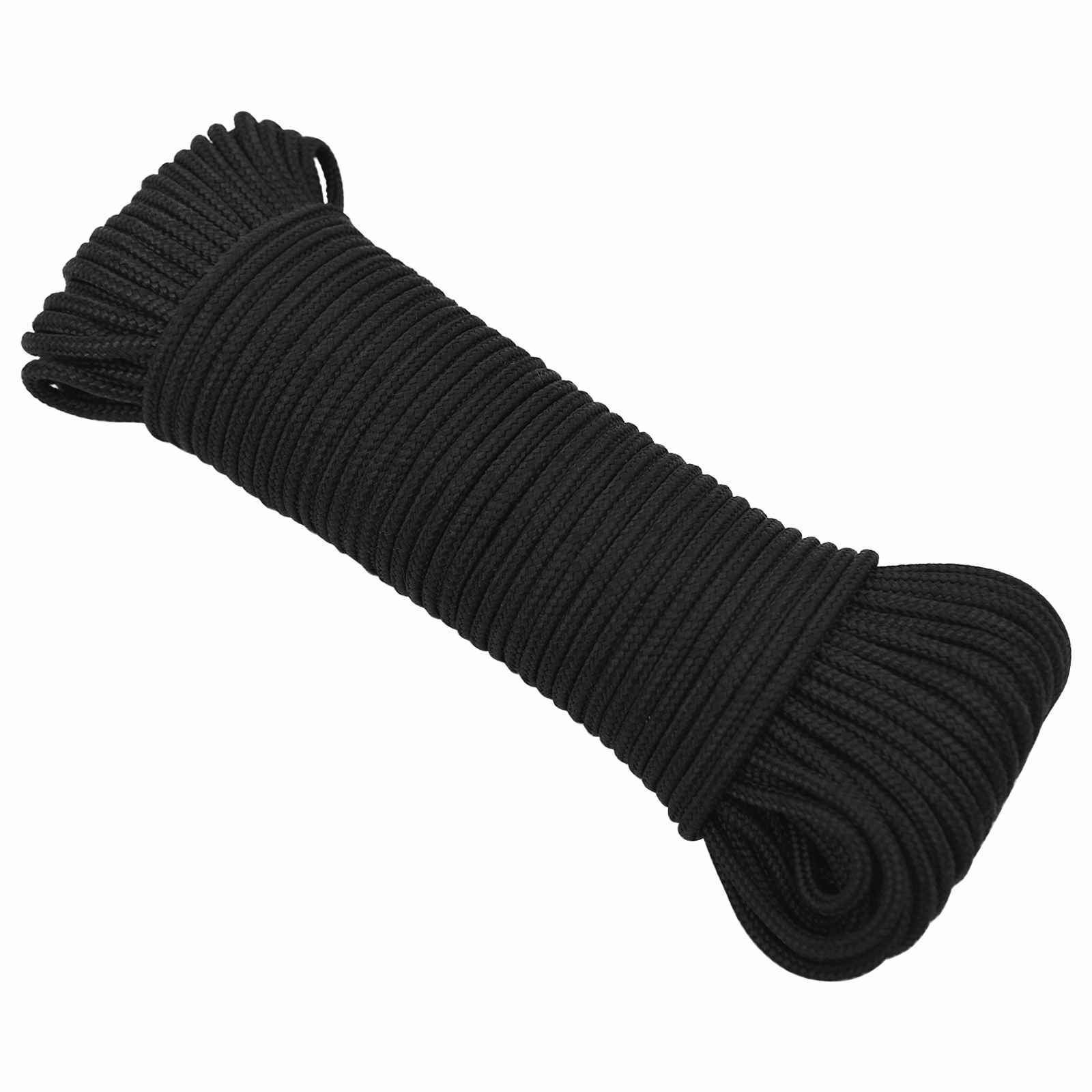 Mehrzweck-allzweckseil 3 Mm 250 M Schwarz Pp Vidaxl