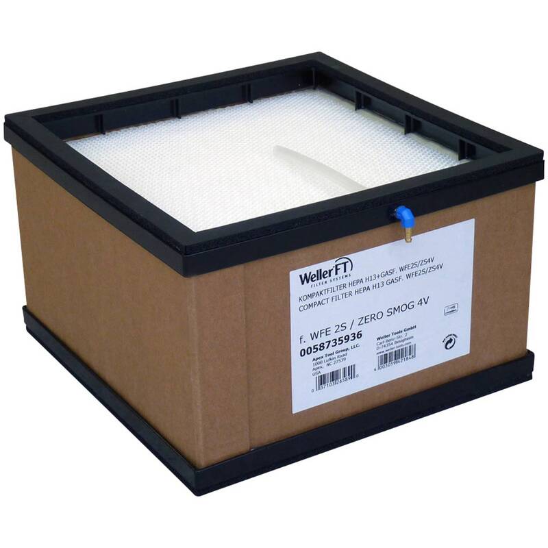 [gebraucht] B-ware Weller Kompaktfilter H13 Für Absauggeräte Zero Smog 270x400x270mm 1 Stück 4,23kg
