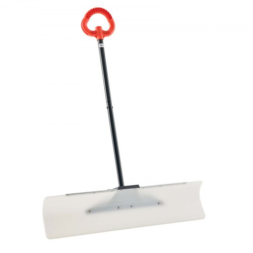 VEVOR Schneeschaufel, 915x1250mm Schneeräumer mit ergonomischem Griff, HDPE-Schaufelblatt, Schneeräumwerkzeug, tragbarer Schneeschieber zum Reinigen von Einfahrten, Treppen und Gehwegen