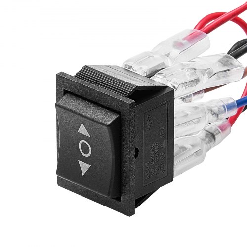 VEVOR Wippschalter, 6-poliger DPDT-Kippschalter mit 3 Positionen (EIN)-Aus-(EIN)-Polumkehrschalter AC 250 V/16 A 125 V/20 A, Ideal für Einsatz zu Hause, im Büro und in der Leichtindustrie.