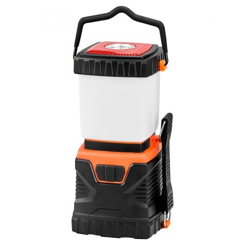 VEVOR LED-Campinglaterne, 1000 lm, 360°-Beleuchtung, 4 Beleuchtungsmodi, batteriebetriebene Campinglampe, Taschenlampe für den Außenbereich, ideal zum Wandern, Angeln, Stromausfälle & Reparaturen