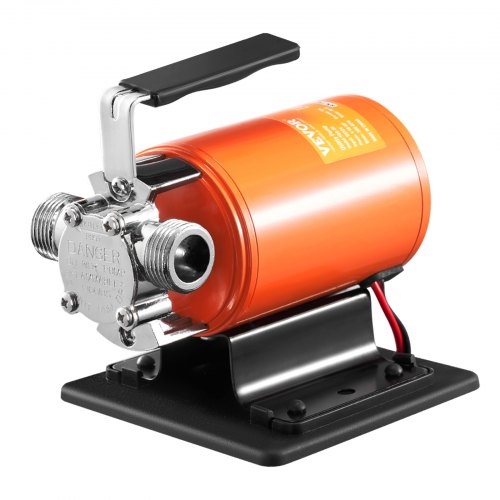 VEVOR Wassertransferpumpe, 12 V DC, 360 GPH, 1/10 PS, tragbare elektrische Mehrzweckpumpe, 1,8 m Saugschlauch, Laufrad, Saugsieb, für Garten, Pool, Teich, Aquariumentwässerung