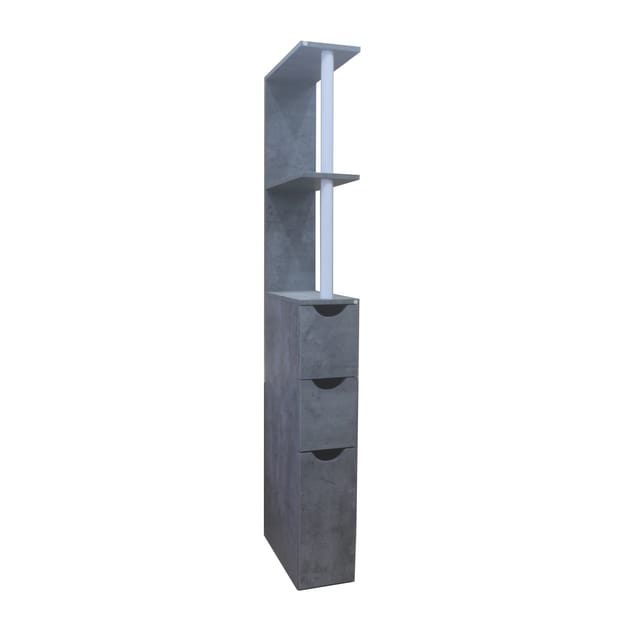 HTI-Living Raumteilerregal 136 cm Thekla Beton