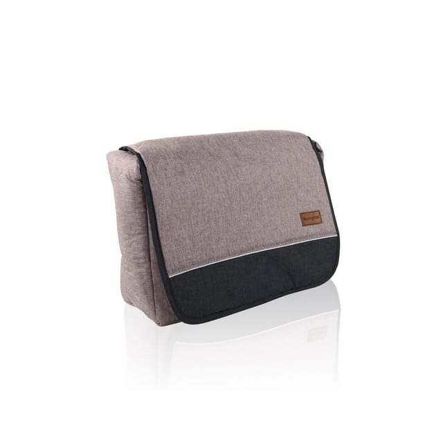 Cangaroo Wickeltasche Maraya verstellbarer Schultergurt Innentaschen für Zubehör beige