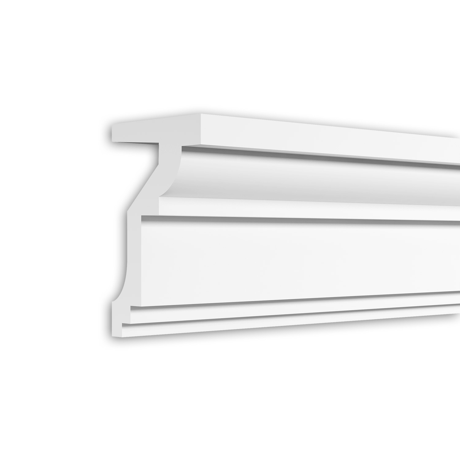 Eckleiste 491004 Profhome Fassadenprofil Zierleiste Stuckleiste Neo-klassizismus-stil Weiß 2 M