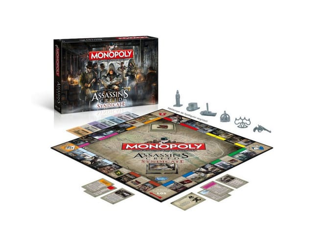 Monopoly Assassin's Creed Syndicate Brettspiel Gesellschaftsspiel Spiel Deutsch
