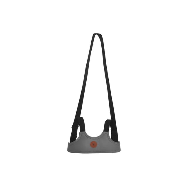 Cangaroo Babylaufgurt Safety, Riemen verstellbar, Laufleine, Sicherheitsgurt grau