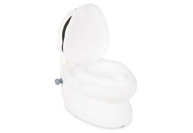 Pilsan Töpfchen Pinguin 07565 Musik Licht Toilettenpapierhalter Deckel Behälter weiß