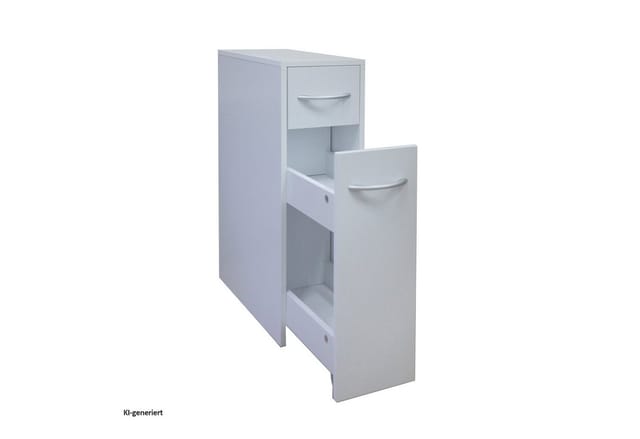 HTI-Living Mehrzweckschrank schmal Thekla Weiß