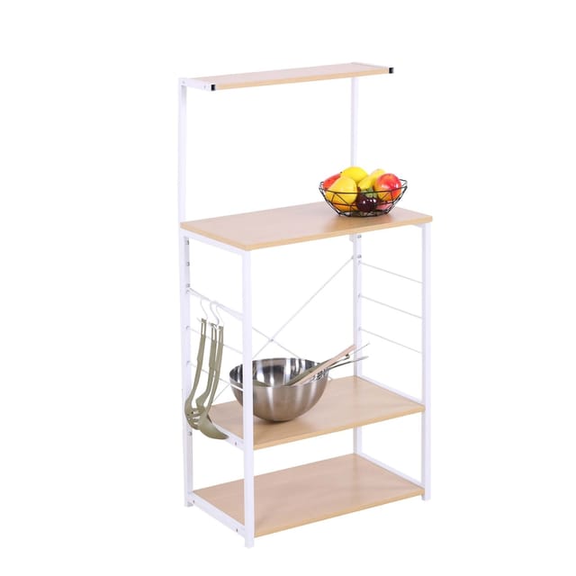 HTI-Living Küchenregal Weiß Mona