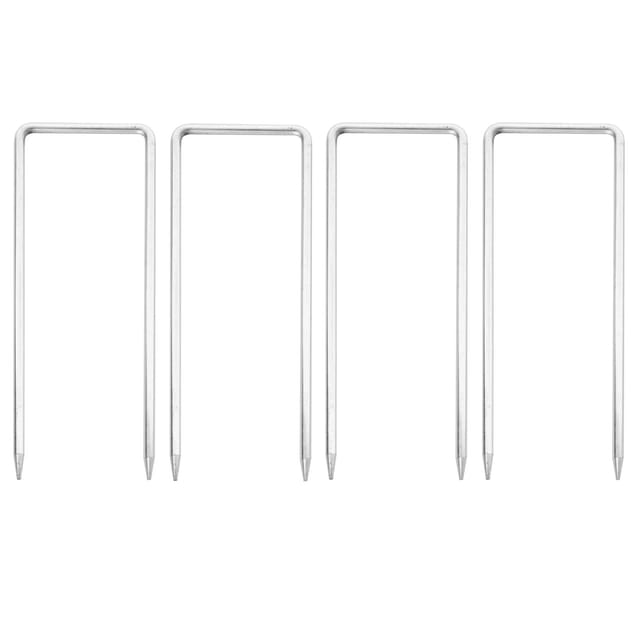 4er-Set Fixiernagel für Trampolin MCW-B34, Erdnagel Hering Erdspieß für Gartentrampolin Minitrampolin